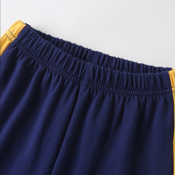 NWOT Boys Dinosaur Graphic T-Shirt and Pant set. Size 3-4 T Color: Blue - Picture 4 of 6